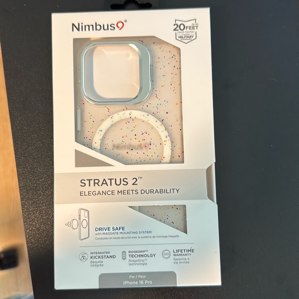 NIB Nimbus iPhone 16 Pro Drive Safe with MagSafe Mounting System